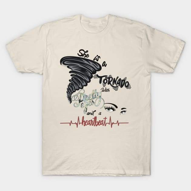 She's a tornado T-Shirt by LHaynes2020